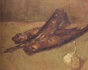 Vincent Van Gogh Still Life with Bloaters and Garlic (nn04) USA oil painting reproduction
